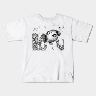 Puffer-fish Kids T-Shirt